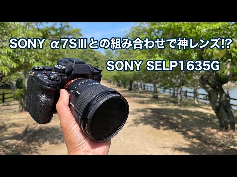 SONY SELP1635G α7SⅢとの組み合わせで神レンズ!? #1072 [4K] - YouTube