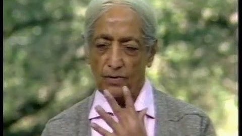 What can one do to nourish attention? | J. Krishnamurti