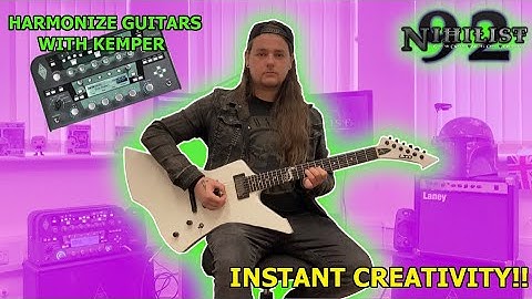 Never Play Alone Again With The Kemper Harmonizer!