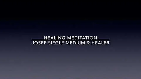 Healing Meditation and Attunement to Source