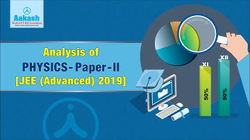 JEE Advanced 2019 Physics Analysis Paper 2 || Aakash Institute