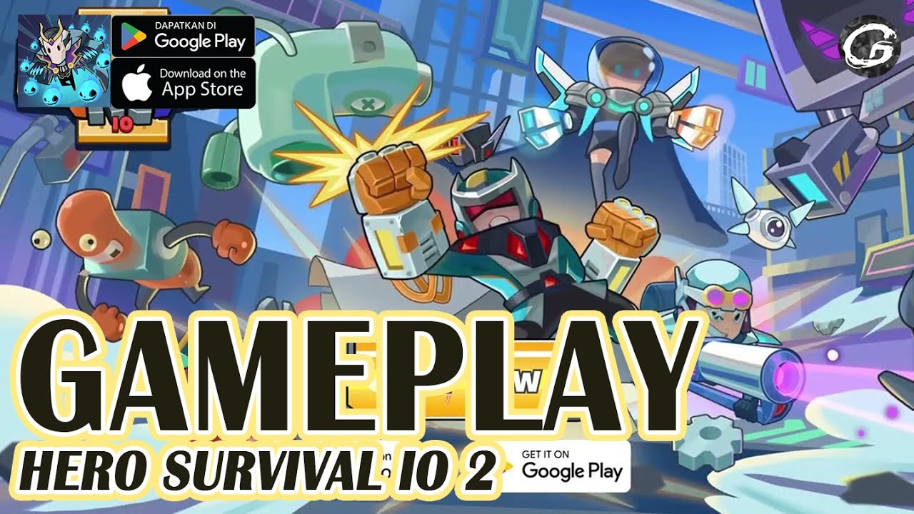 Hero Survival IO 2 Gameplay - Mobile Game (Android/IOS) - YouTube