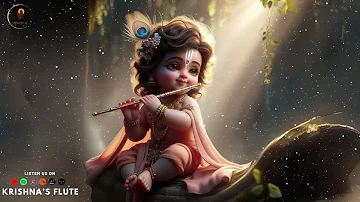 Morning Krishna's Flute  (बासुरी) | Indian Flute Meditation Music , Yoga Music, 24/37