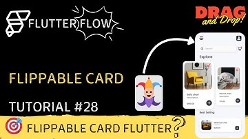 flippable card flutterflow | Flippable Widget in FlutterFlow | Create Interactive Flip Cards #cards