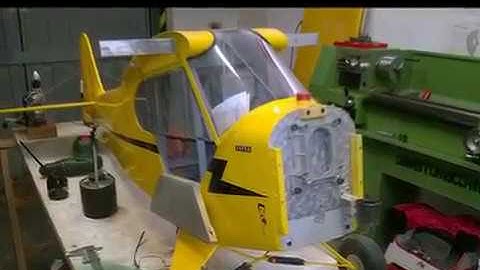 How to make a Piper J-3 Cub 1/4 scale OS  Pegasus FF boxer engine