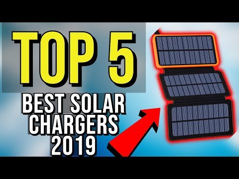 Top 5 Best Solar Charger 2019 Youtube
