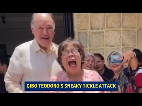 Gibo Teodoro's sneaky tickle attack
