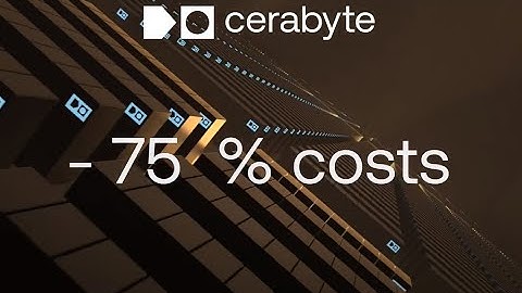 Reducing costs for data storage by 75%