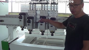 Introducing 4-spindle ATC router, YM4, China cnc router,