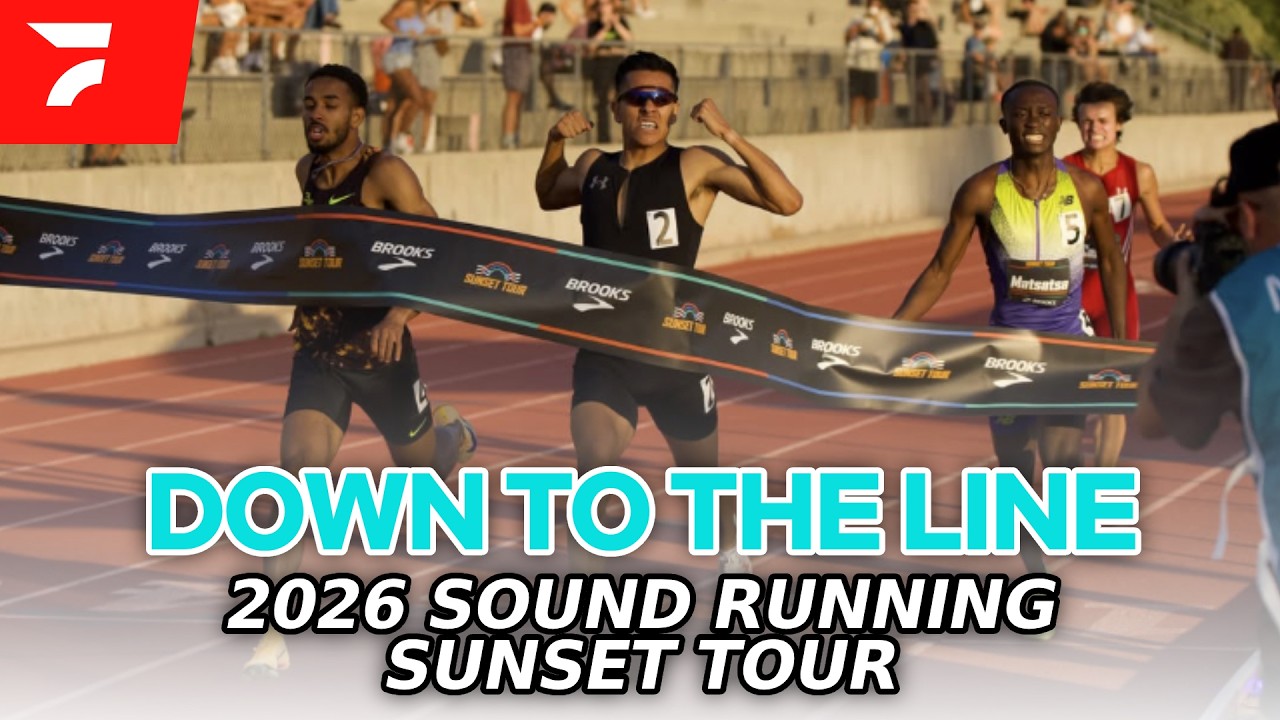Abraham Alvarado’s Incredible Finish Wins Men’s 800m | 2026 Sunset Tour