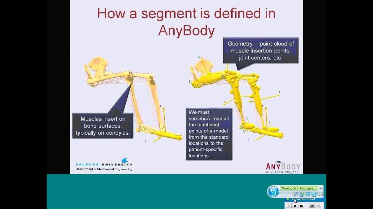 [Webcast] Patient-specific morphing of musculoskeletal models