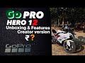 Go pro hero 12 black  unboxing and features  quality 5k  creator version