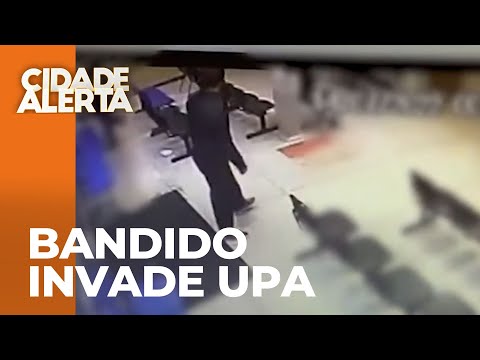 Bandido invade UPA e causa medo em pacientes e funcionários de Campo Mourão