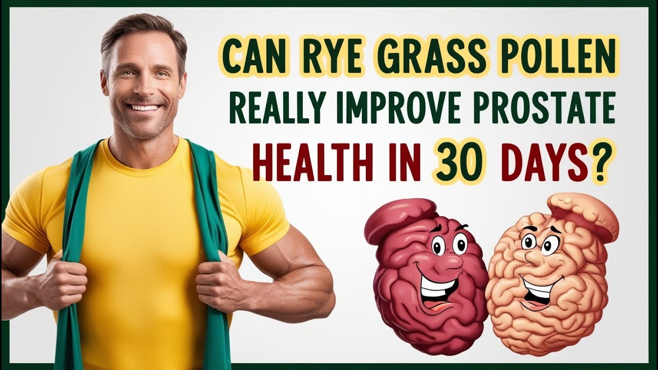 Rye Grass Pollen For Prostate, Testosterone, and 12 Other Health