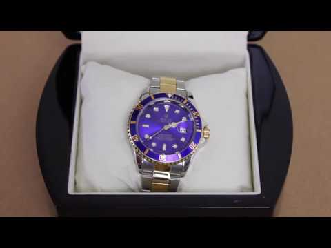 Rolex Submariner Date Blau Gold - YouTube