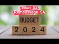 Budget 6 janvier   bilan s3 remplissage s4 