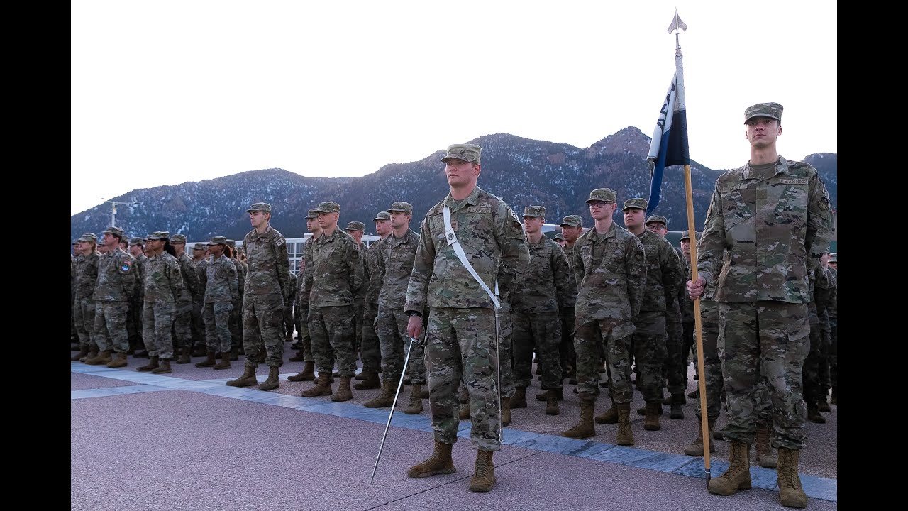 Cadet Wing Change of Command - YouTube