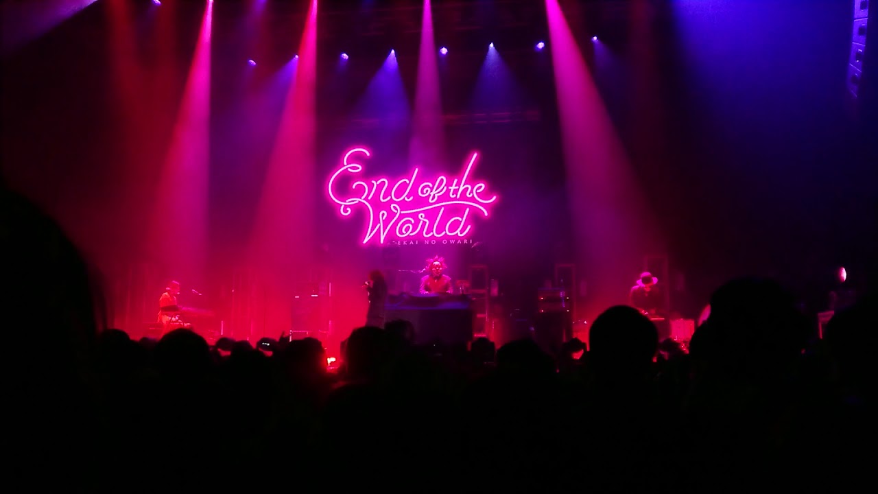 12 9 18 Sekai No Owari Hong Kong Concert New Song Re Set Youtube