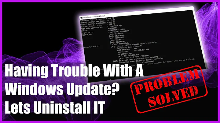 Having Trouble With A Windows Update? Lets Uninstall IT - DayDayNews