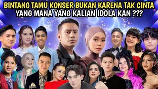 Download lagu BINTANG TAMU KONSER LESTY X JUDIKA BUKAN KARENA TAK CINTA | dangdut academy asia 7da asia 7,daa7