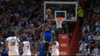 Kevin Durant Skies for the Throw Down vs. Miami | 01.23.17