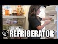 EXTREME REFRIGERATOR CLEAN OUT & FRIDGE DEEP CLEAN | Getting Ready for Massive Costco Grocery Haul