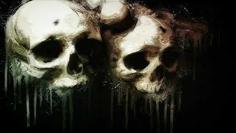 Haunting Skulls Motion Background Music Videos