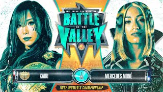 Mercedes Moné vs KAIRI Highlights