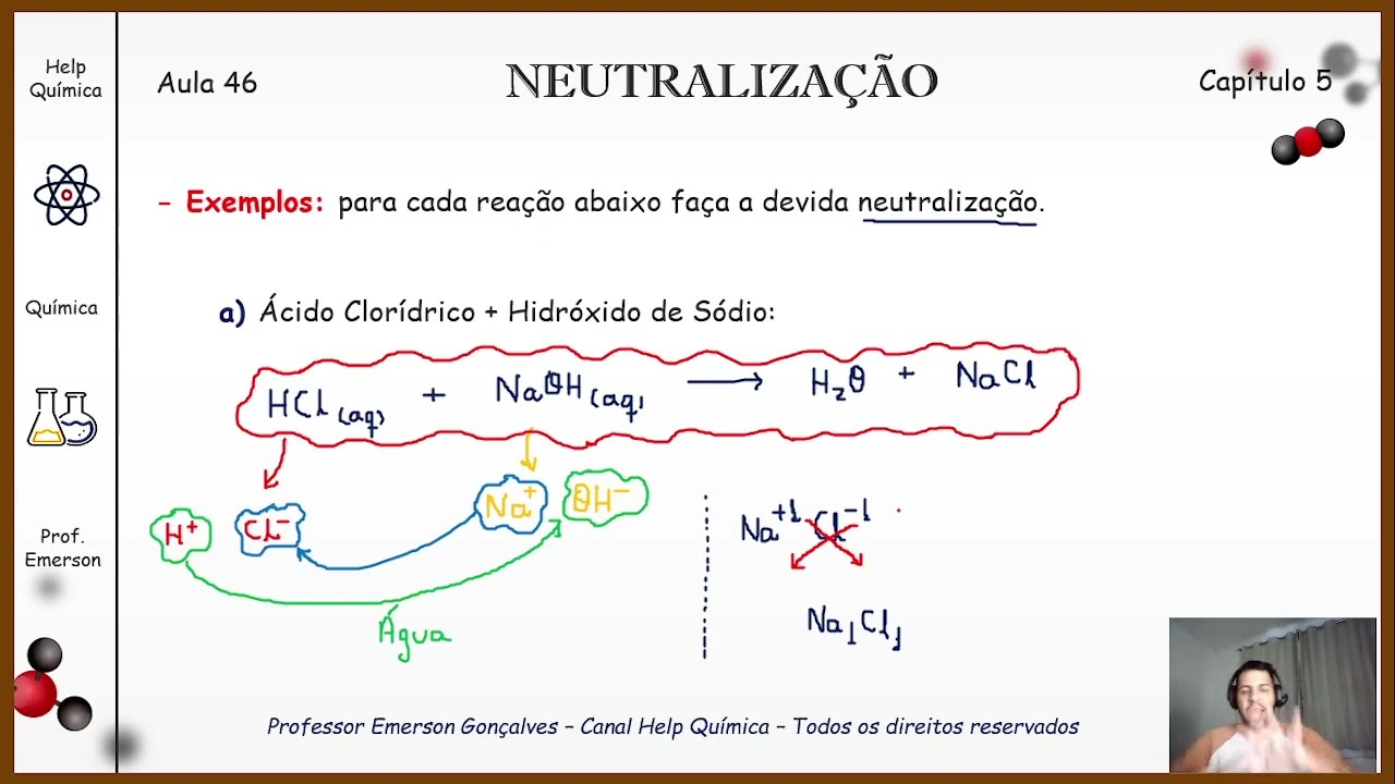 Reação De Neutralização Exercicios - NAZAEDU