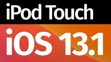 How to Update to iOS 13.1 - iPod touch