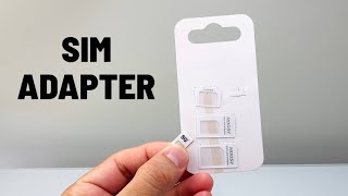 How To Use Nano / Micro SIM Adapter