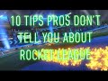 10 tips pros dont tell you about rocket league