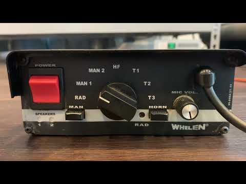 Whelen 295SLSA1 Siren - Full Tone Demo