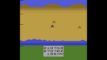 [Longplay] - Motocross Racer - Atari 2600