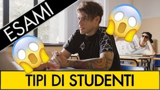 TIPI DI STUDENTI AGLI ESAMI   PARODIA  iPantellas