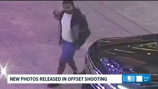 New photos released in shooting investigation that left rapper Offset hurt