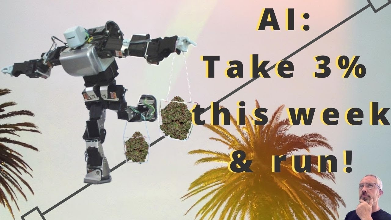 Algorithmic Machine Learning Cannabis Trading Update