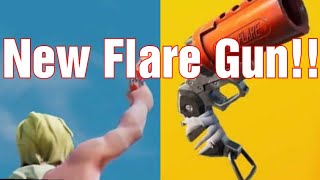 NEW FLARE GUN IN FORTNITE Gameplay