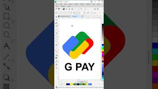 Professional Google Pay Logo Design in CorelDRAW | #gpay #logo #shortsfeed #shorts #ytshorts