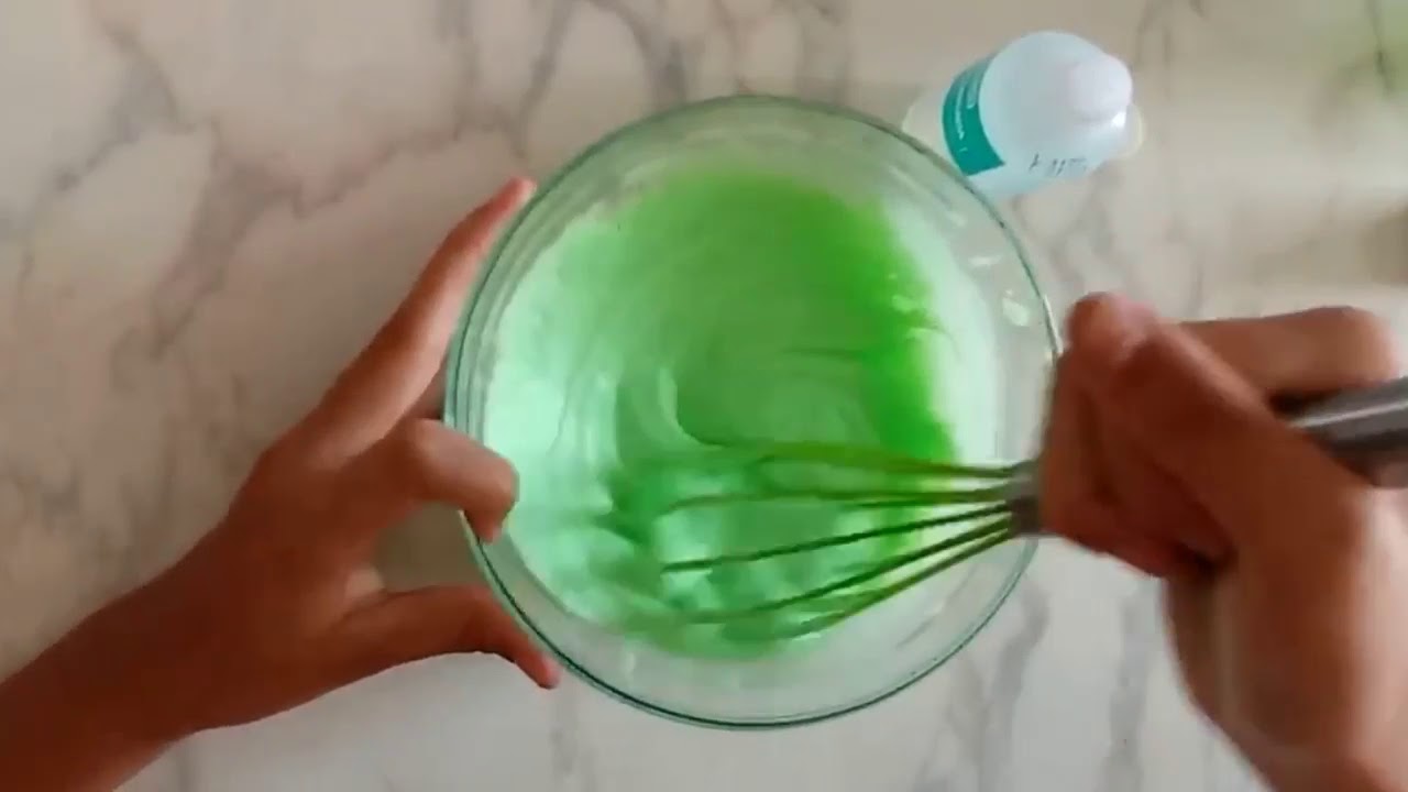 DIY-como fazer Slime de detergente com pasta de dente ...