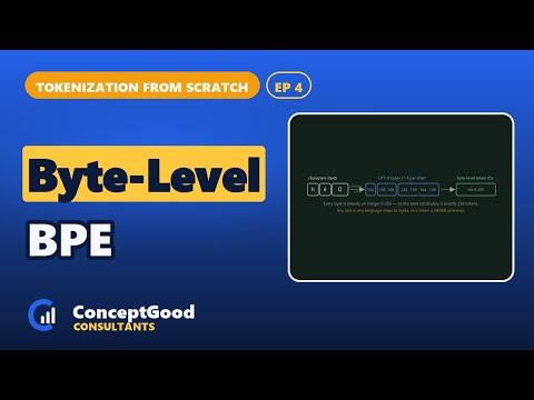 Byte-Level BPE the GPT way | Tokenization from Scratch #4