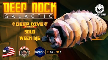 Deep Rock Galactic — Solo Gunner Elite Deep Dive [Week 146] (Shattered Position) Hollow Bough