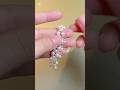 "beautiful elegant silver beads bracelet"#stonebeads #handmade #bracelet