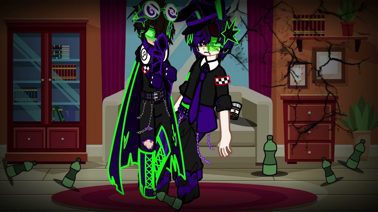 Afton family reunion pt 1#mikeafton #williamafton #afton family#gacha nebula#fnaf #sihempoupya