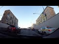 Вечер в Москве - зарисовка из машины, взгляд на улицы города.