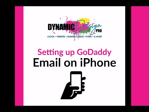 Setting up GoDaddy Email to iPhone