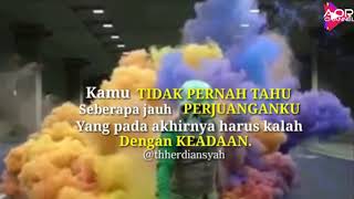 Smoke Bomb dengan kata kata