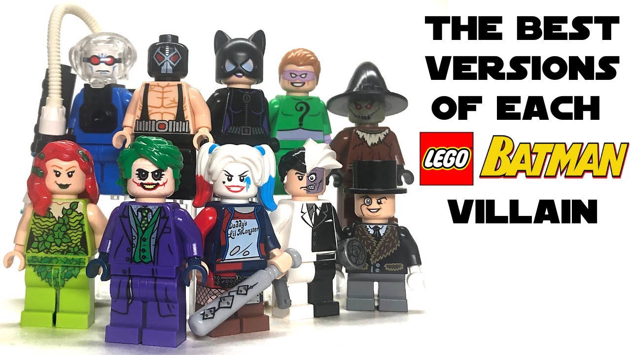 The BEST Versions of Each LEGO Batman Villain! - YouTube