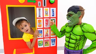 Vlad and Niki dress up costumes and play - kids toys stories screenshot 4