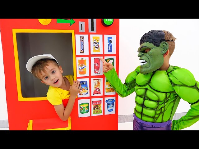 Vlad and Niki dress up costumes and play - kids toys stories class=